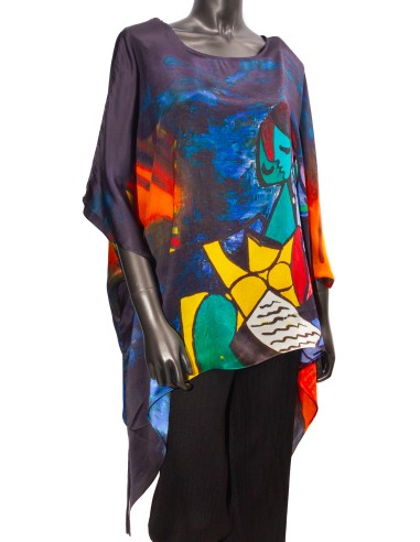 Blusa Seda Picos