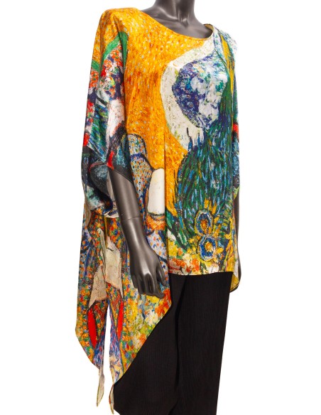 Blusa Seda Picos