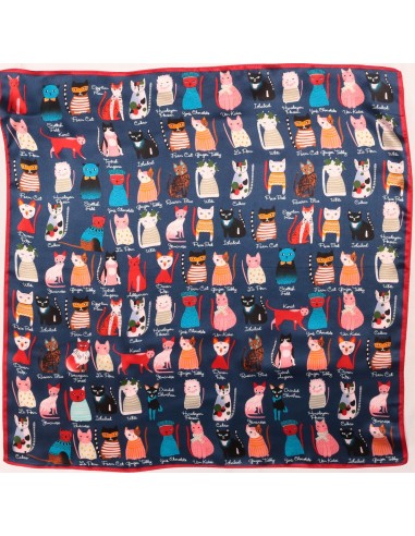 Pañuelo seda 50x50