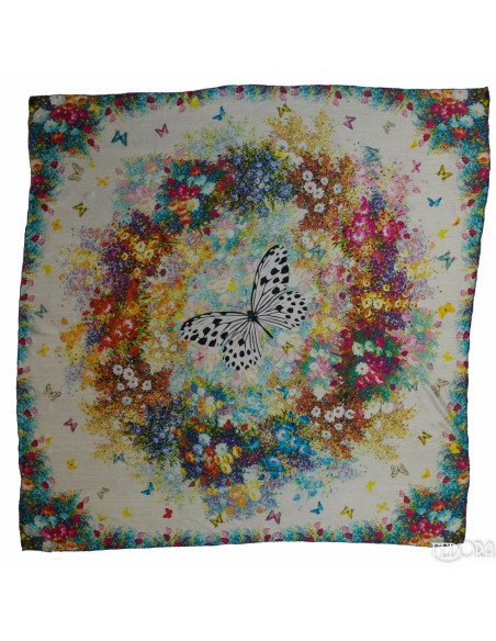 Pañuelo seda 110x110